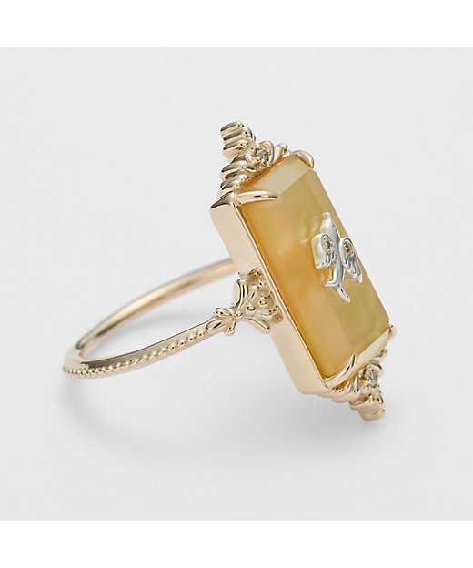 K10シトリンリング | agete/アガット | 三越伊勢丹オンラインストア