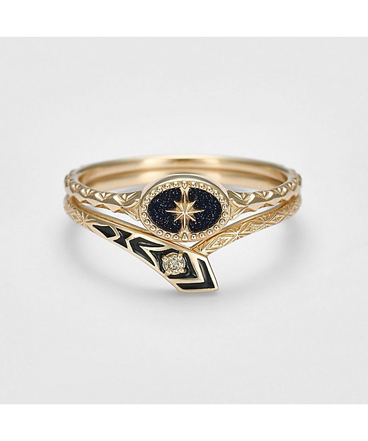 Limited Edition》K10紫金石／ダイヤモンドセット