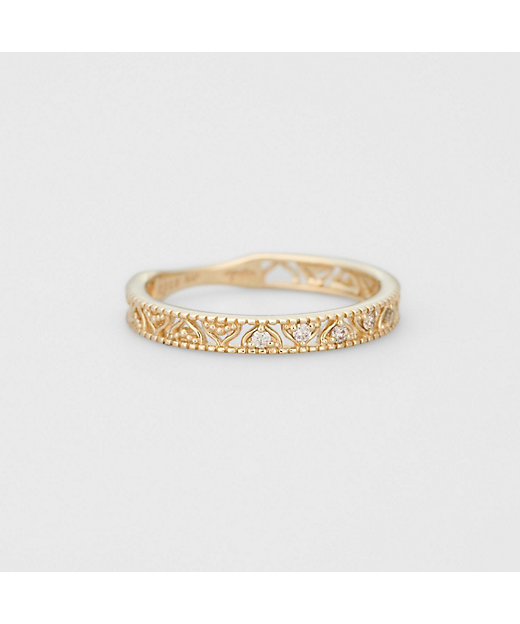 K10ダイヤモンドピンキーリング | agete/アガット | 三越伊勢丹