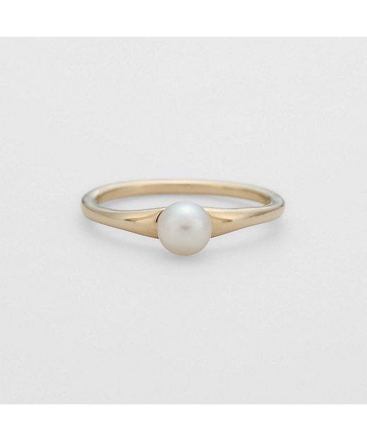 K10淡水パールピンキーリング | agete/アガット | 三越伊勢丹