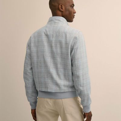 シルク／ウール グレンプラッド バルスターブルゾン | Brooks Brothers