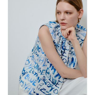 PONTOGLIOフリルカラーブラウス | allureville (Women