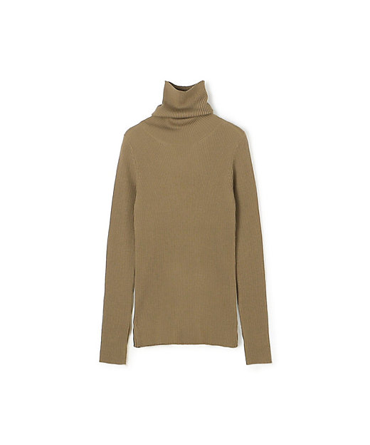 プルミエールウールリブ タートルネックプルオーバー | GALERIE VIE