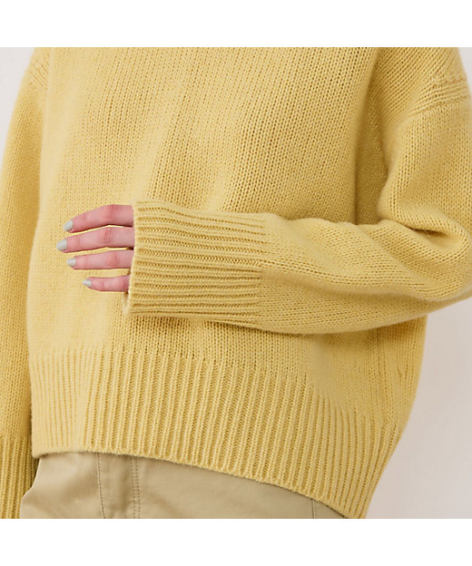 ファインウール クルーネックプルオーバー | GALERIE VIE (Women