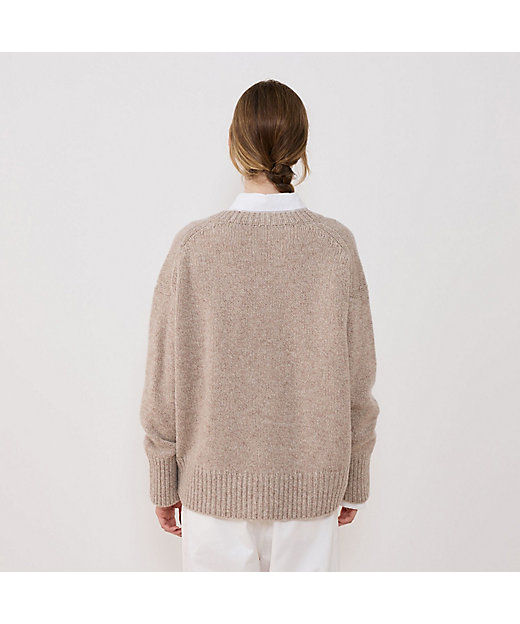 ファインウール Vネックプルオーバー | GALERIE VIE (Women