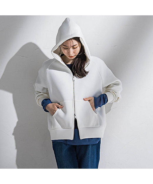 ダブルジップパーカー≪洗濯機で洗える≫ | la.f（Women）/ラ エフ