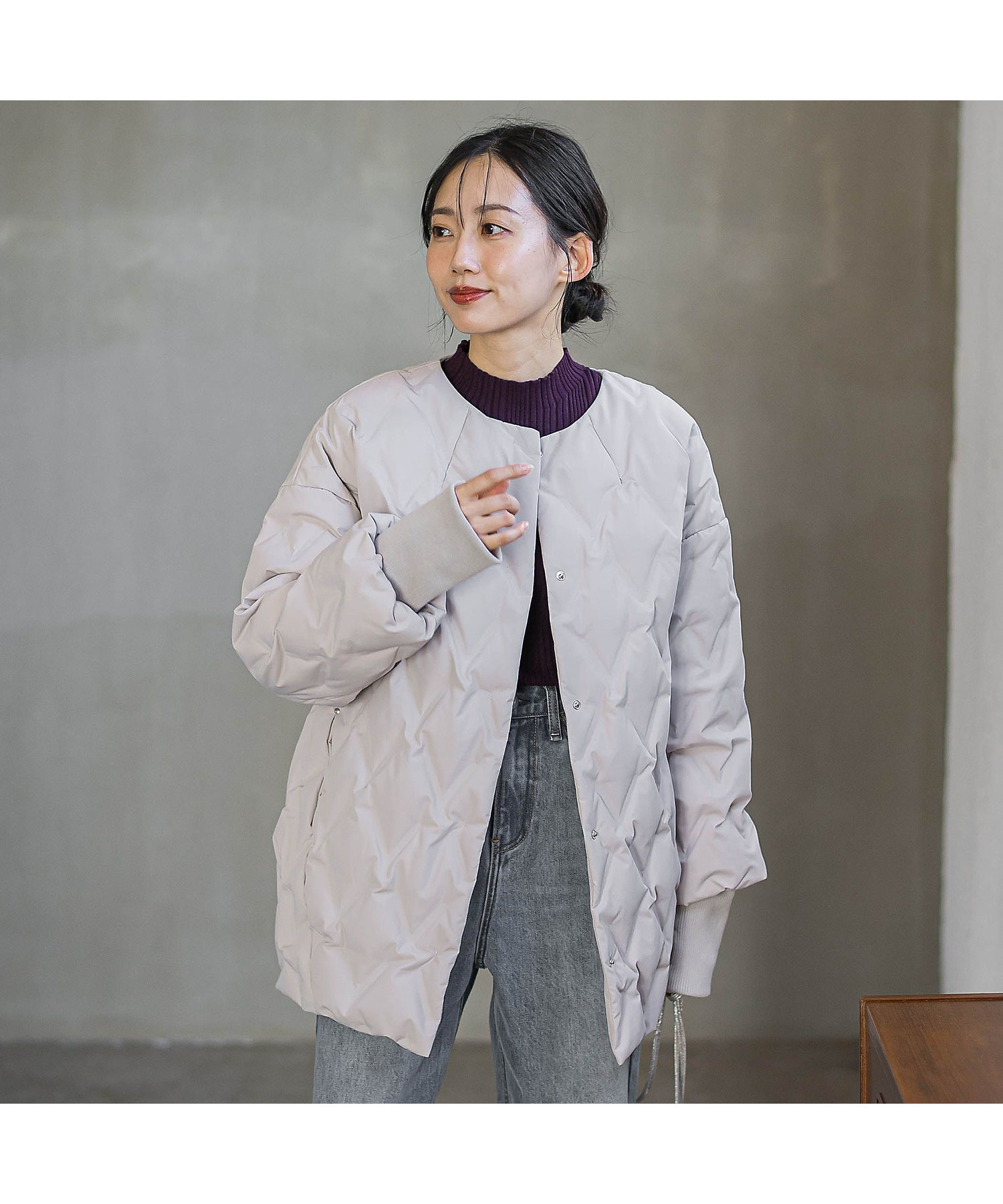 ステッチレスダウンコート | Droite lautreamont (Women)/ドロワット