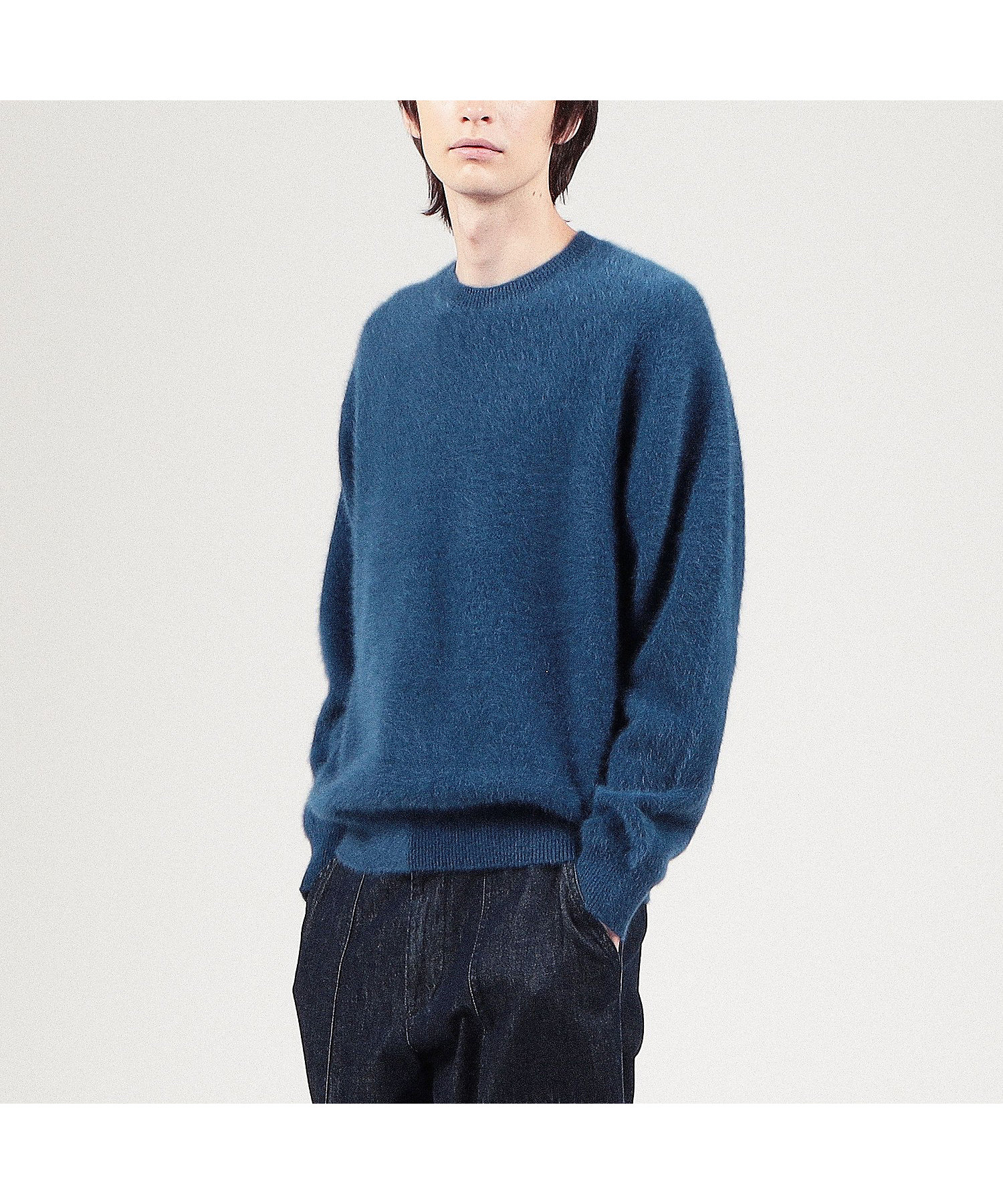 フォックスカシミヤ クルーネック プルオーバー | TOMORROWLAND (Men