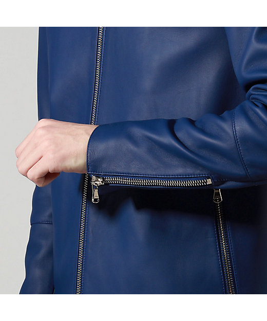 別注】DENIM×TOMORROWLAND ラムレザー シングル