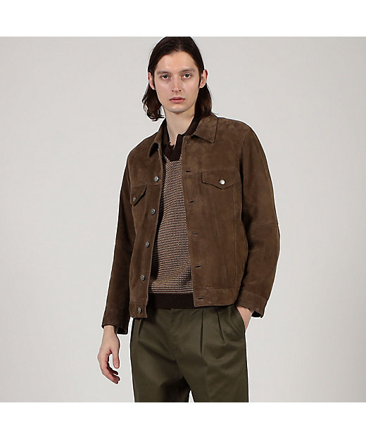 別注】EMMETI ラムスエード トラッカージャケット