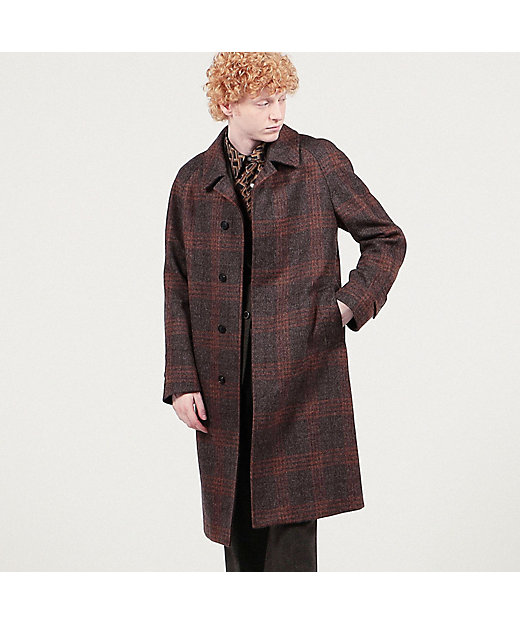 ウールツイード バルマカーンコート Fox Tweed | TOMORROWLAND