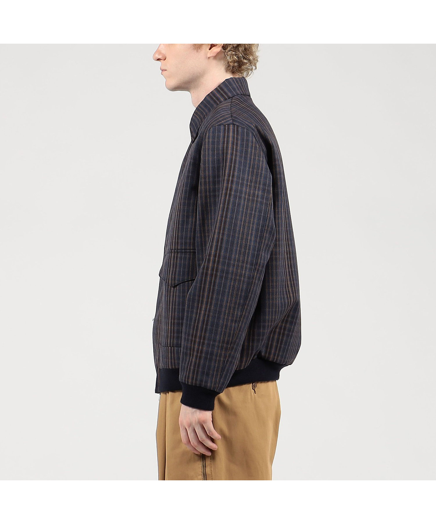 シェットランドツイード ショートブルゾン | TOMORROWLAND (Men