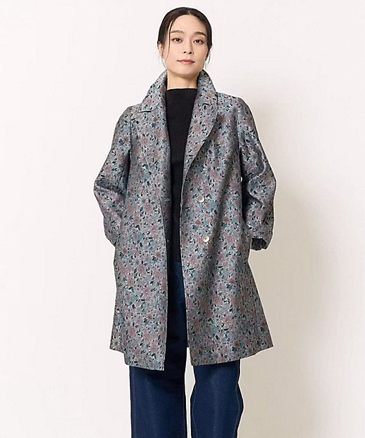 オリジナルフラワージャガードコート | CHRISTIAN AUJARD (Women