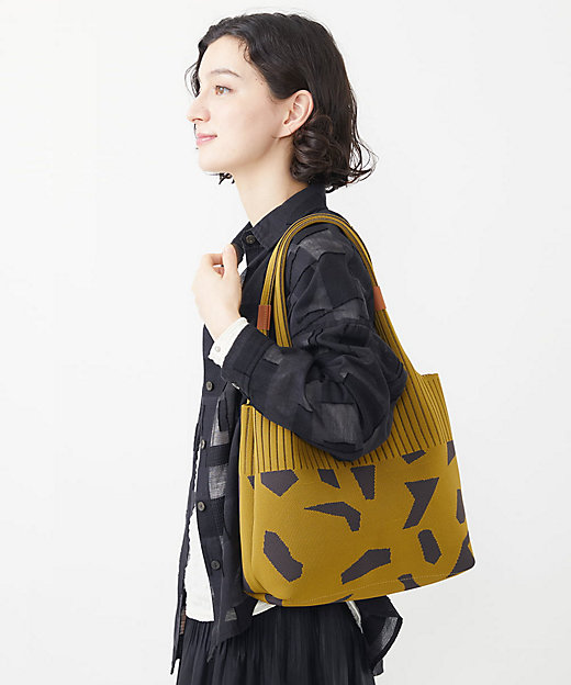 幾何学柄ニットバッグ | GIANNI LO GIUDICE(Women/小さいサイズ