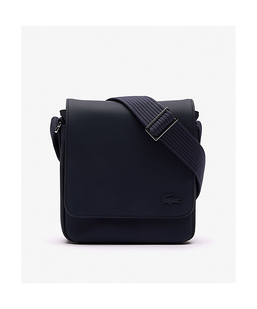 メンズクラシック スリムフラップサッチェルバッグ ／ ショルダー