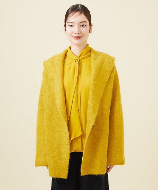 アルパカフード付きカーディガン | Sybilla (Women)/シビラ | 三越