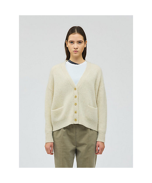 mizuiro ind MG／Vネックワイドカーディガン | mizuiro