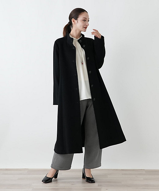 カシミヤスタンドカラーコート | Leilian (Women)/レリアン | 三越