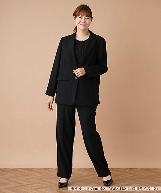ブラックフォーマル】パンツスーツ | Leilian plus house (Women