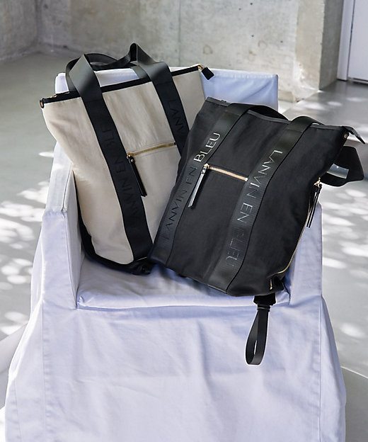 ロゴテープ2wayリュック | LANVIN en Bleu (Women)/ランバン オン