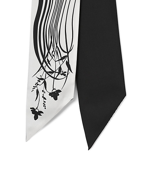 Hand Printed Rectangle Silk Scarf