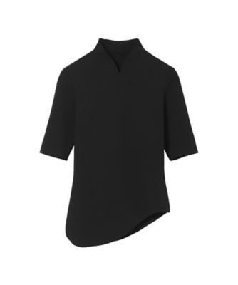 Asymmetric Neck Knitted Top MM25SS