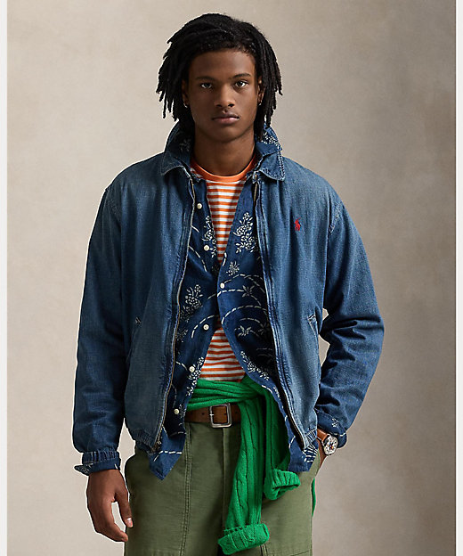 ベイポート インディゴダイド デニム ジャケット