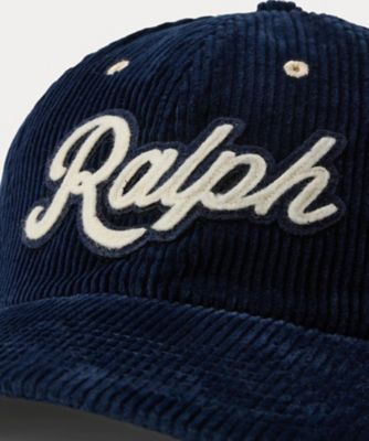 The Ralph ロゴ コーデュロイ ボール キャップ