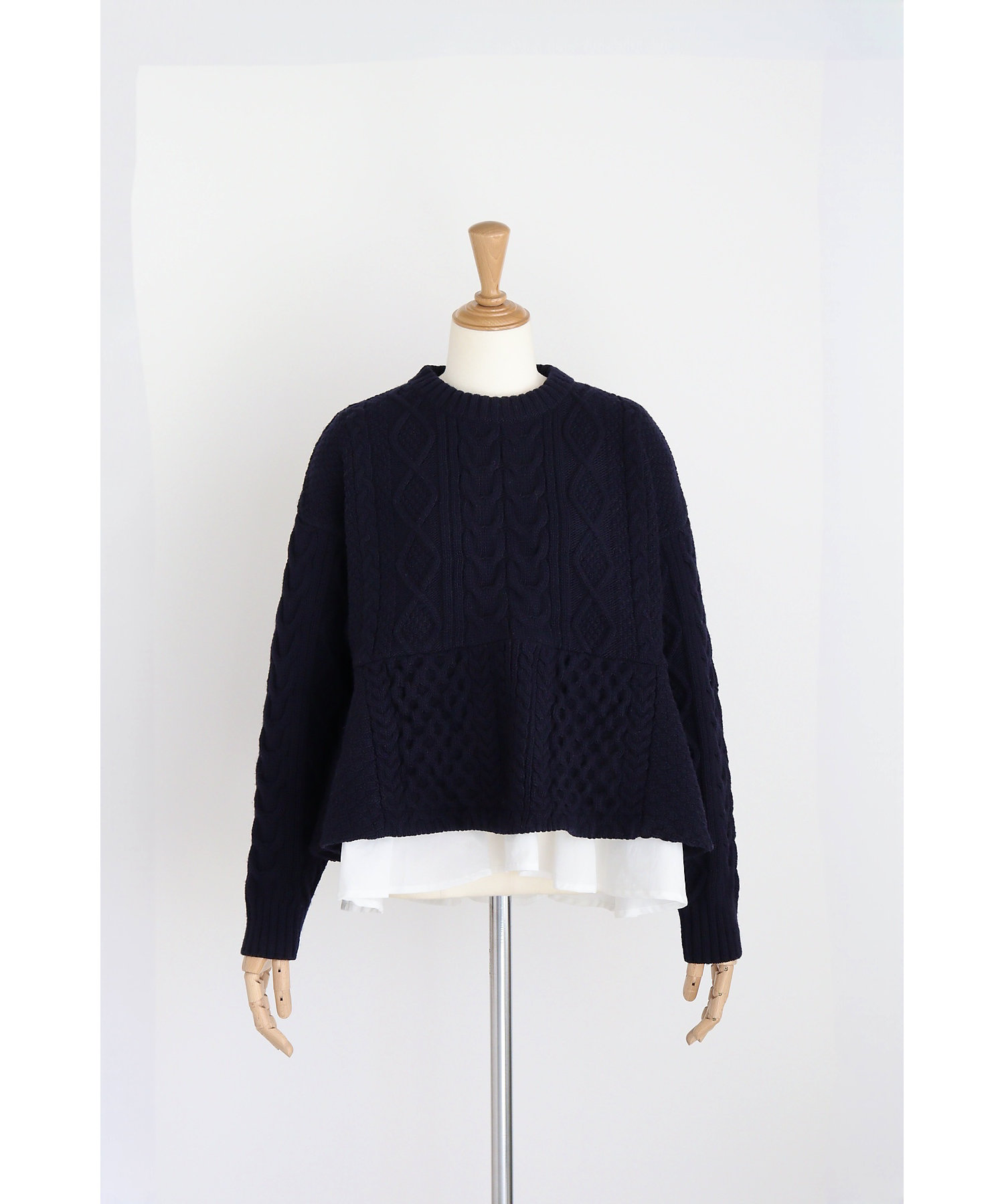 ペプラムニット STC24A00107 | GIRLISH (Women)/ガー