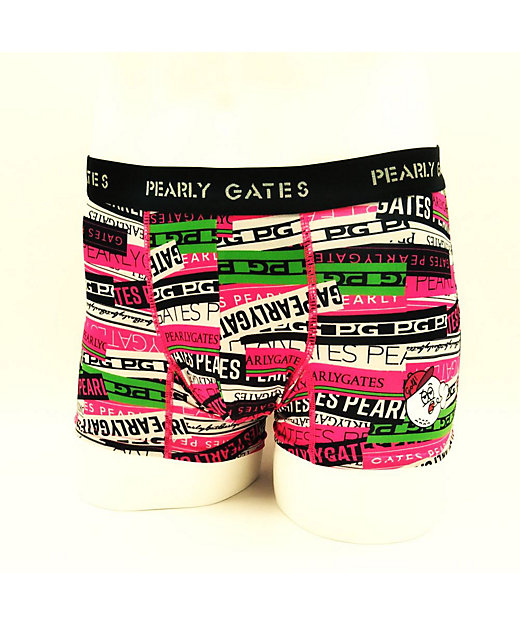 ボクサーパンツ 前閉じ PGリボン柄 PGB655112 | PEARLY