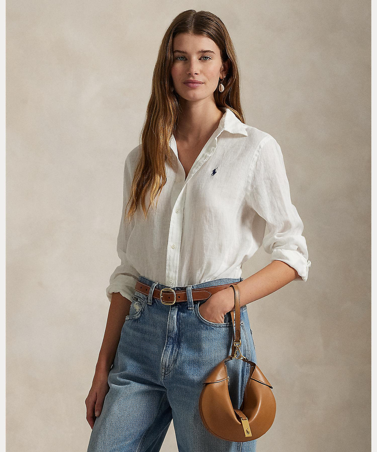 クラシック フィット リネン シャツ WMPOSHTNDO20768