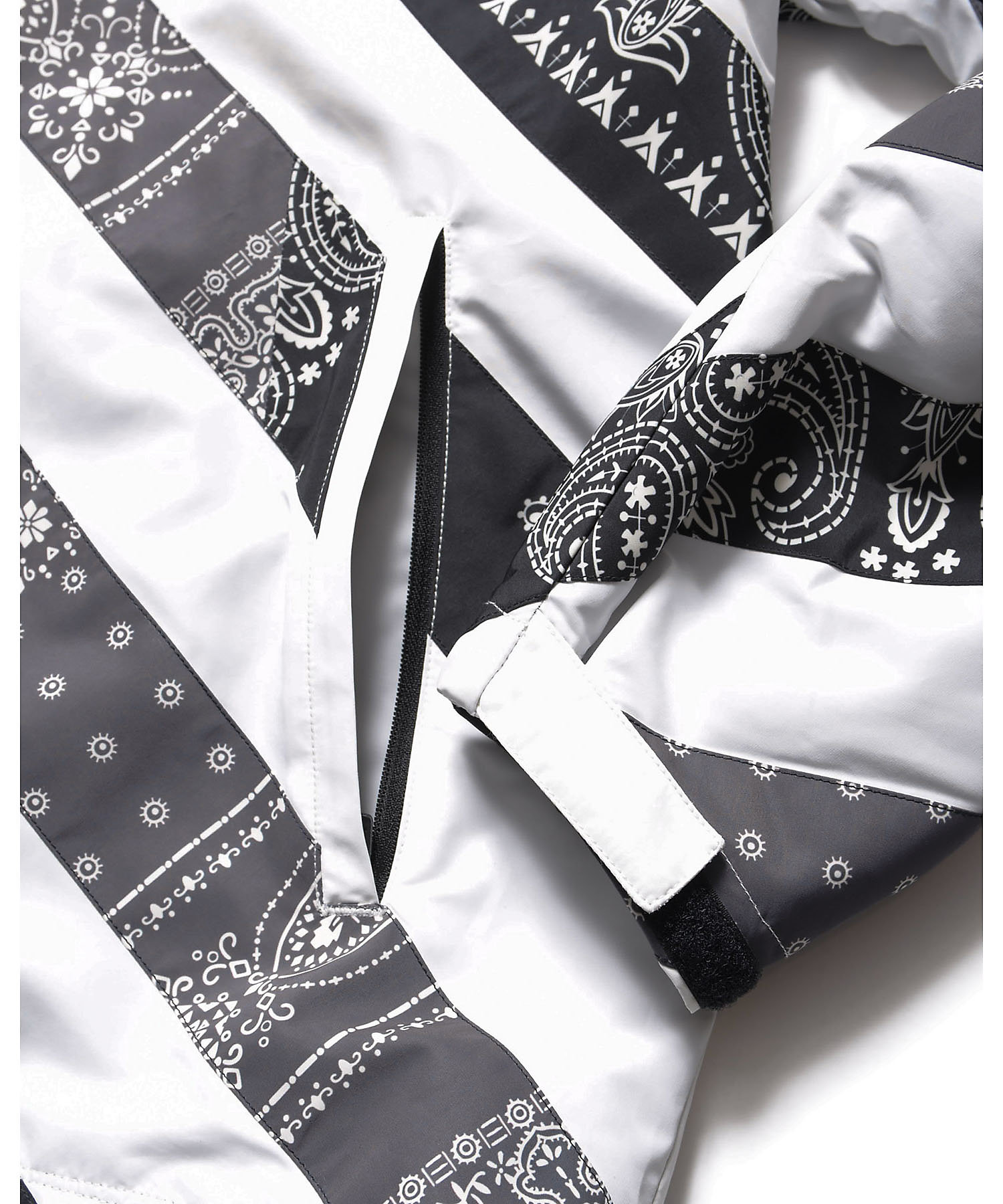 ブルゾン PATCHWORK STRIPE PRACTICE