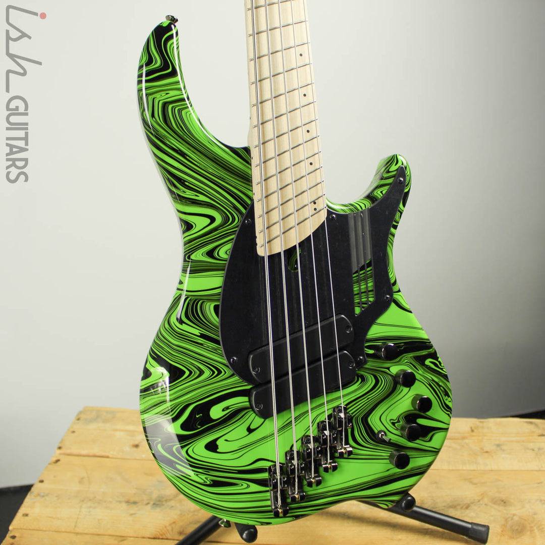 Dingwall NG2 5-String Ferrari Green Swirl Maple Fretboard B-Stock