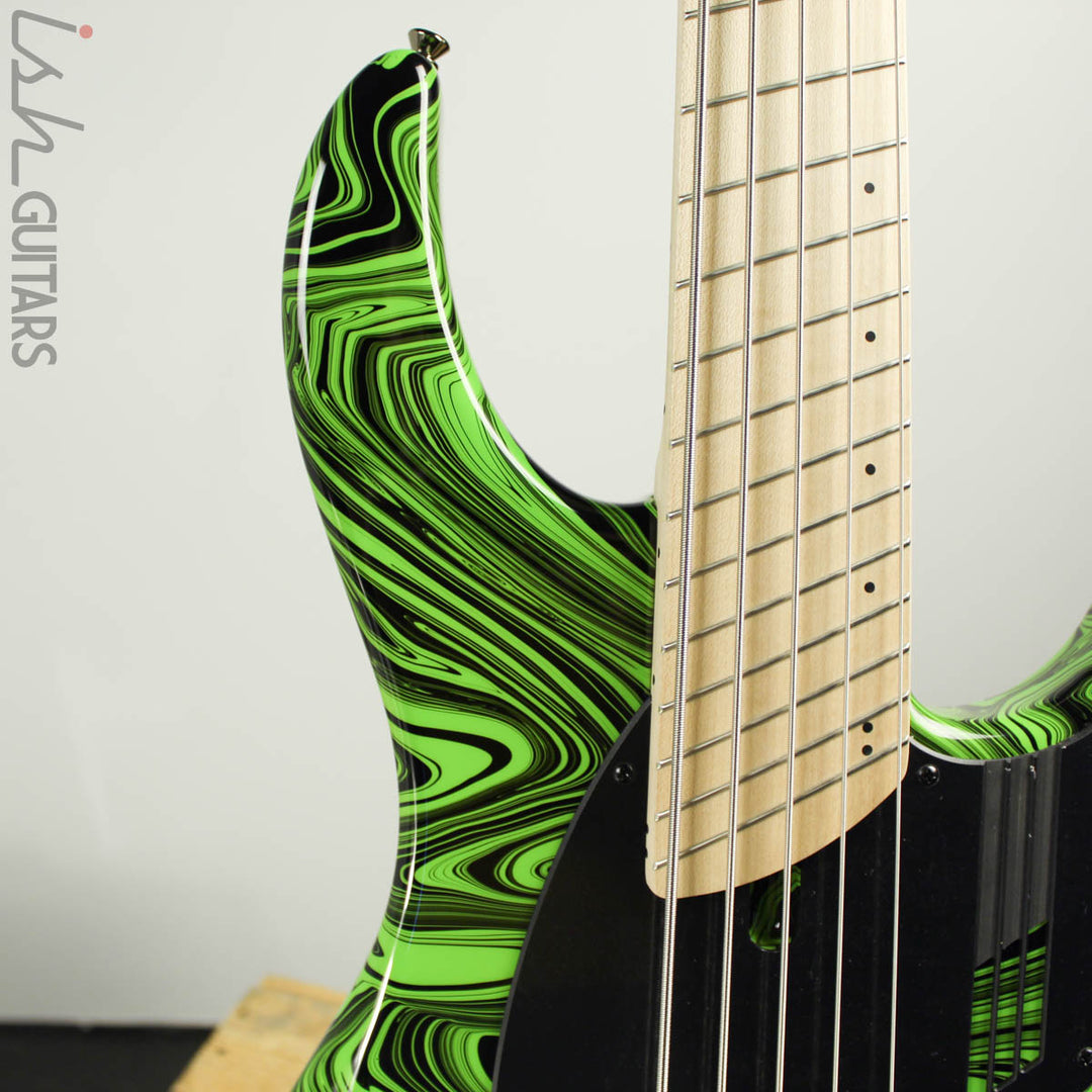 Dingwall NG2 5-String Ferrari Green Swirl Maple Fretboard B-Stock