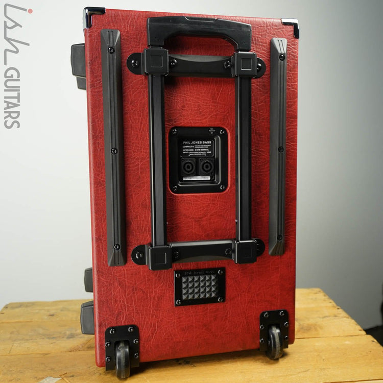 Phil Jones Bass Compact-8 C8 800W Bass Cabinet Red – Ish Guitars