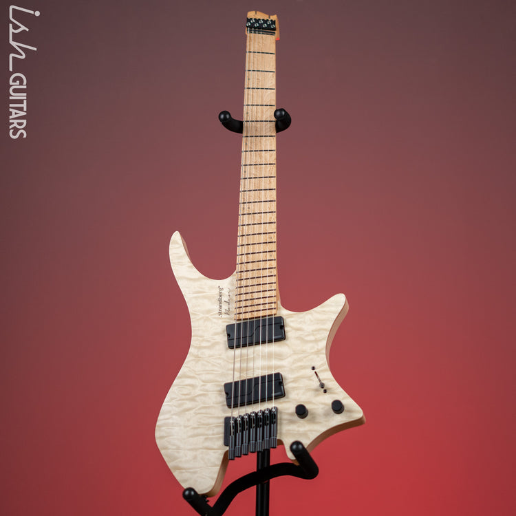 Strandberg Boden Original NX 7 Natural Quilted Maple – Ish Guitars