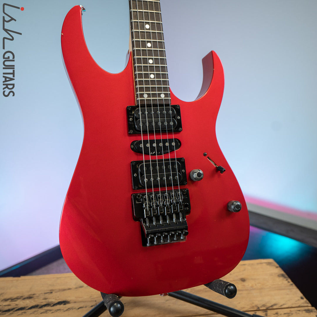 1987 Ibanez RG570 Guitar Lipstick Red Made in Japan – Ish Guitars