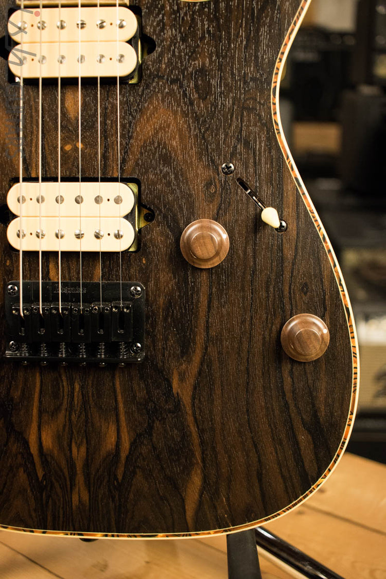 B-Stock Ibanez RGEW521ZC Ziricote Top Natural Flat Finish – Ish