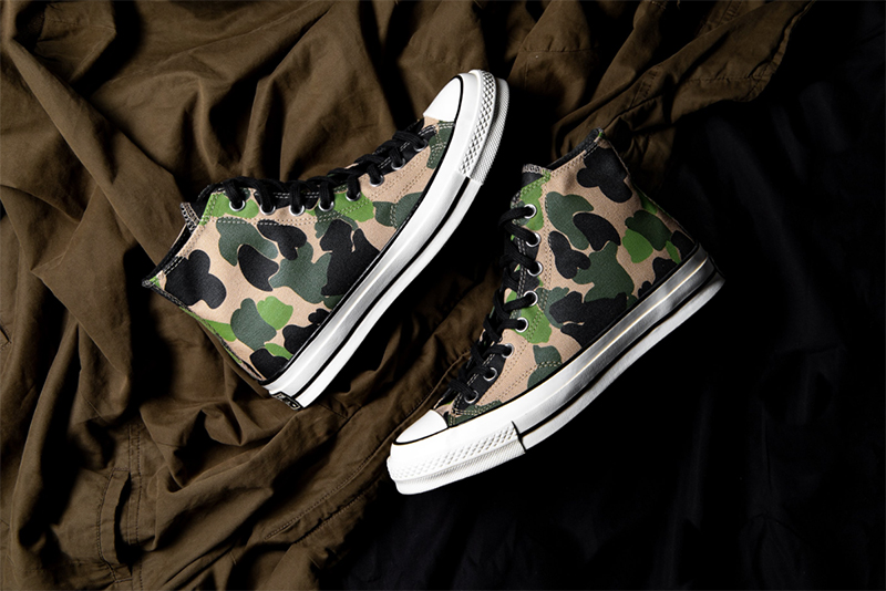 コンバースCT70に迷彩の雄「カモフラ / 83カモ」がついに登場