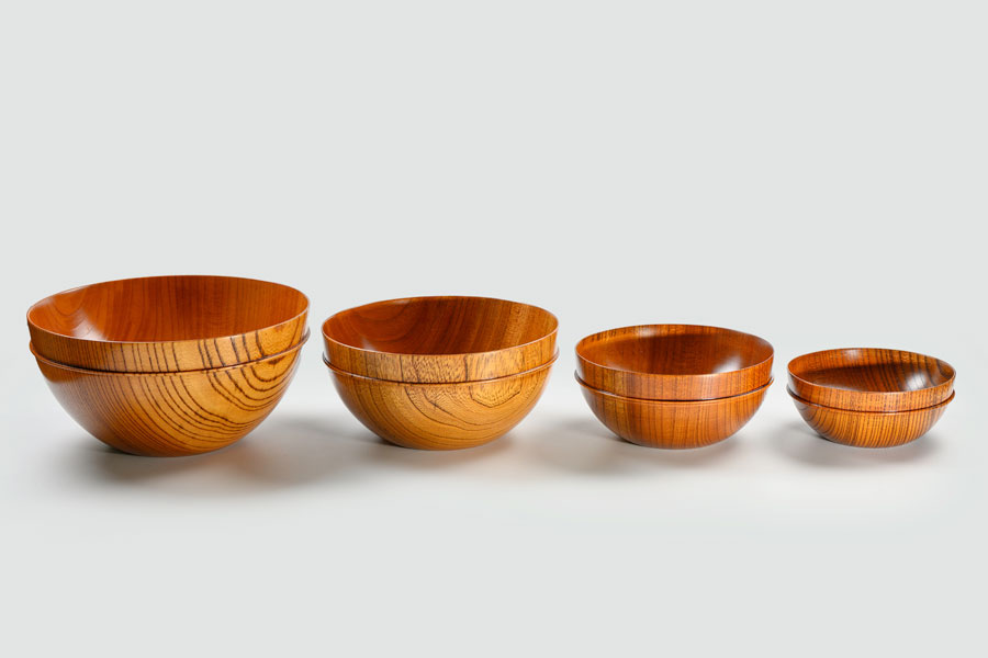 MOKU ボウル A 拭き漆 ｜木製の小鉢・珍味入れ 漆器の井助