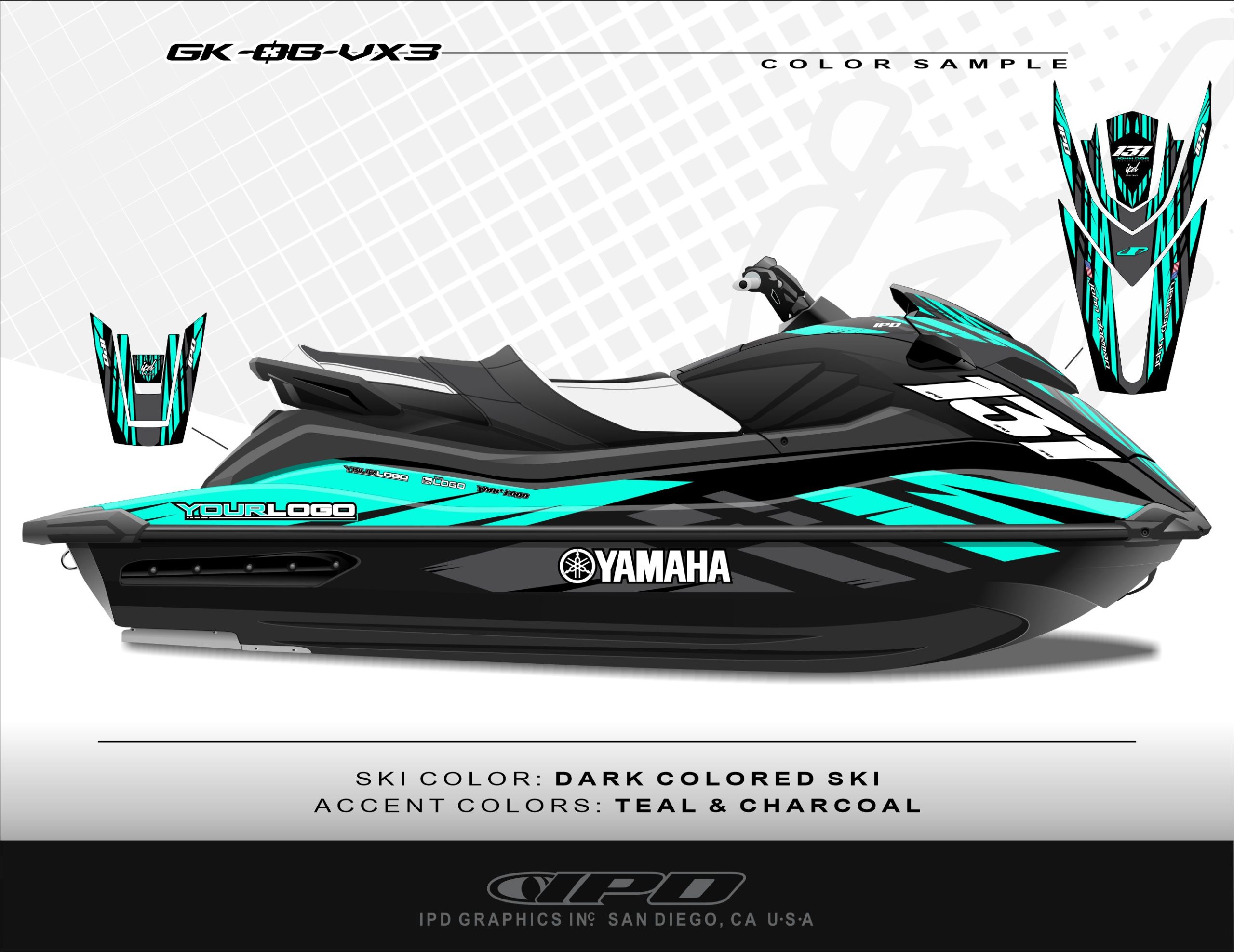 Yamaha 2021-2026 VX Series & GP1800R Graphics Kit (OB Design