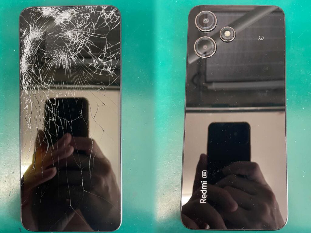 シャオミ Redmi 12 5G】画面割れ データそのまま即日修理 液晶破損