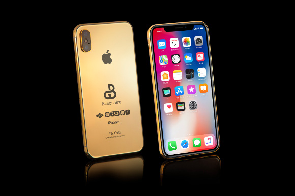 iPhone XSの億万長者「Solid Gold」モデルが1,400万円で登場 - iPhone
