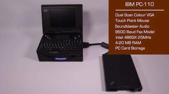 IBM PalmTop PC110、懐かしのウルトラマンPCの分解解説動画が公開