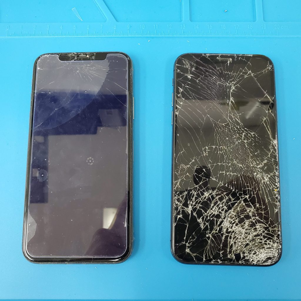 2台同時修理もお任せ！iPhoneXとiPhoneXsのガラス・液晶修理！【XとXs