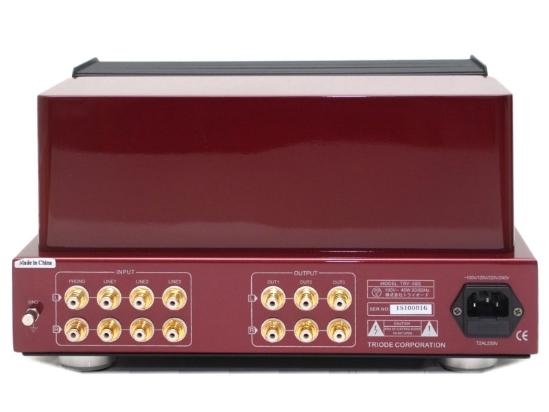 Triode TRV-5SE トライオード 真空管プリアンプ 音質比較テスト。この