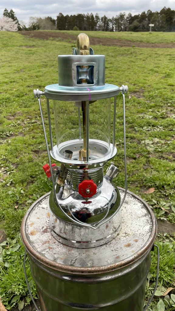 バタフライランタンを購入！初点火は思ったよりも簡単でした！灯油