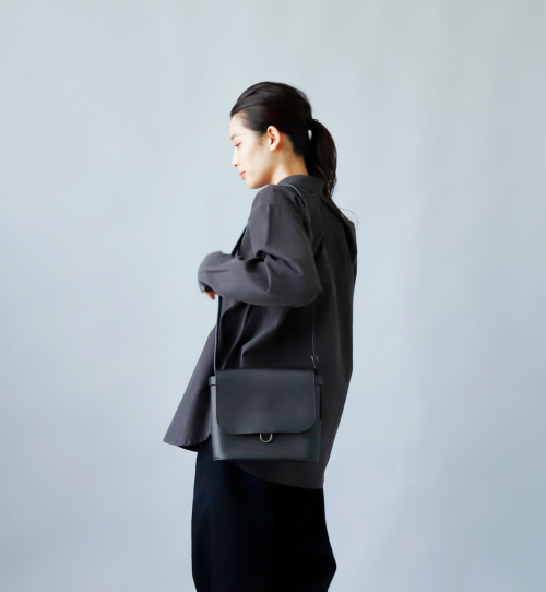 POSTALCO(ポスタルコ)クロスグレインレザー メールバッグ スモール