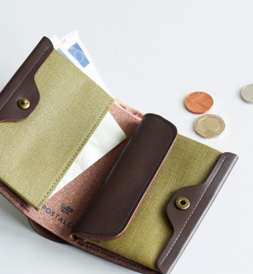 POSTALCO(ポスタルコ)カウレザーカード＆コインウォレット 10007