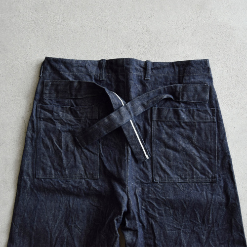 TOUJOUR 14oz セルビッチ クラシック デニム バックストリングウエスト